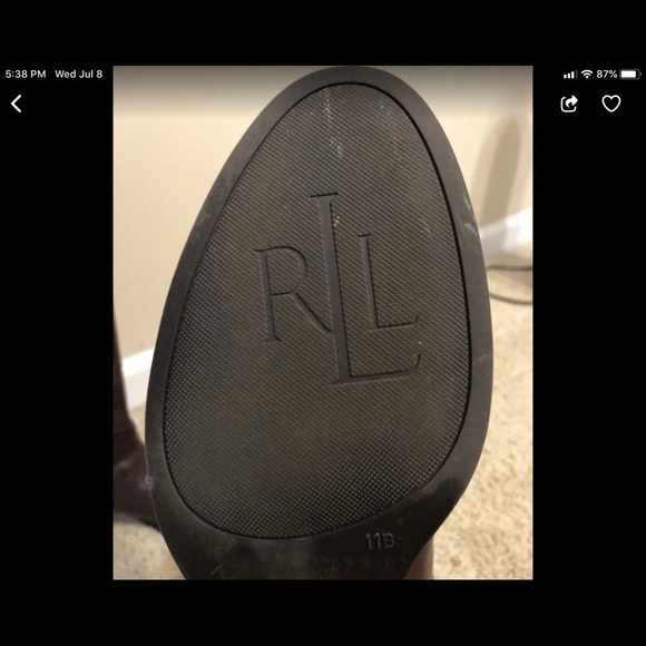 Ralph Lauren boots - Picture 2 of 2